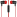 Наушники + микрофон Krutoff HF-X61 (красные) (388779) - каталог товаров магазина Арктика