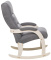 Кресло-качалка "Дэми" (слоновая кость/малмо 90) - Импэкс - фото в интернет-магазине Арктика